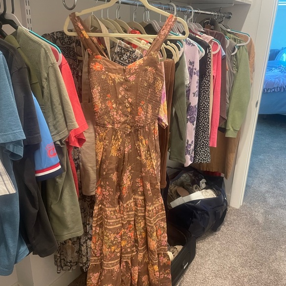 Spell & the Gypsy Collective Meadowland Linen Dress size XS EXCELLENT - Picture 4 of 15